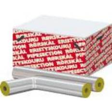 Pem slang 20 mm Rockwool Universal rørskål med alutape 54x20 mm