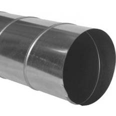 Lindab Rør SR 630 i galvaniseret plade. Længde 3 m. Pladetykkelse 0,7 mm
