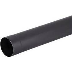 VMZinc Vand & Afløb VMZinc VM Zinc Nedløbsrør 0,8x80 mm. Lgd a 3 mtr. Anthra. -Tages ikke retur