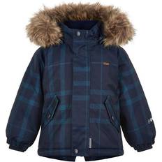 Kariert Jacken Minymo Snow Jacket - Bluesteel (160530-7002)