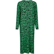 Neo noir vogue dress Neo Noir Vogue Simple Leo Dress - Green