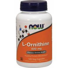 L ornithine Now Foods L-Ornithine 500mg 120 st