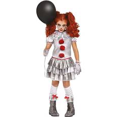Fun World Carnevil Killer Clown Pigekostume