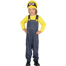 Kostumer Fiestas Guirca Yellow Miner Child Carnival Costume