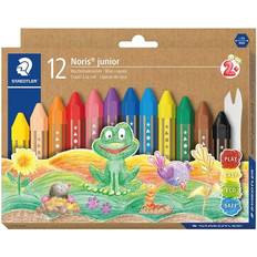 Staedtler Multifärgade Kritor Staedtler Noris JR Jumbo Vaxkritor 12p