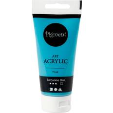 Creotime Akrylmaling Pigment Art, Turquoise blue 75ml