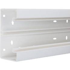 Hager Installationskanalbund BR65130 i plast 68x130mm RAL 9016