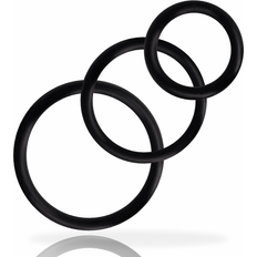 Addicted Toys Penis Ring Set Black