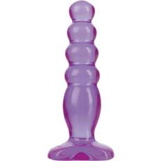 Doc Johnson Purple Butt Plugs Doc Johnson Crystal Jellies Anal Delight Butt Plug