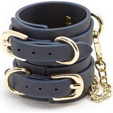 Blå Lænker Sexlegetøj NS Novelties Bondage Couture Hand Cuff Blue