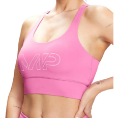 MP Repeat Mark Graphic Training Sports Bra - Pink