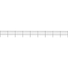 vidaXL Garden Fence with Hoop Top 1530x150cm