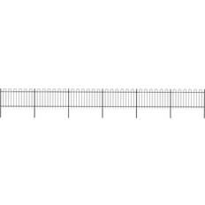 vidaXL Garden Fence with Hoop Top 1020x150cm