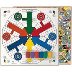 Parcheesi Board Wooden Goose with Accessories