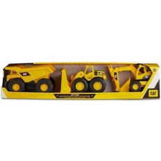 Vehicle Playset Game Yellow 18cm 3 pcs