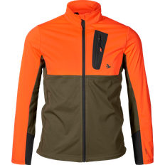 Herre - Orange - Softshell-jakke Jakker Seeland Force Advanced Softshell Jacket - Hi-Vis Orange