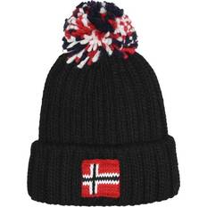 Bébé Bonnets Napapijri Semiury Bobble Beanie Hat - Black