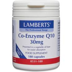 Q10 30 mg Lamberts Co-Enzyme Q10 30mg 180 st