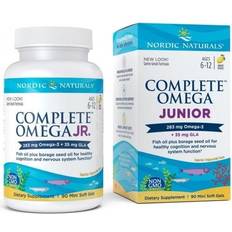 Nordic naturals omega 3 mini Nordic Naturals Complete Omega Junior 283mg Lemon 90 softgels