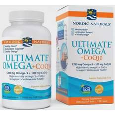 Nordic Naturals Ultimate Omega plus CoQ10 120 Softgels 120 stk