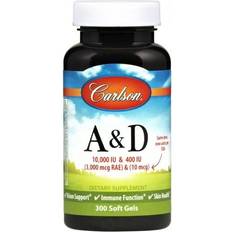Vitamins & Supplements Carlson Vitamin A & D 300 Softgels