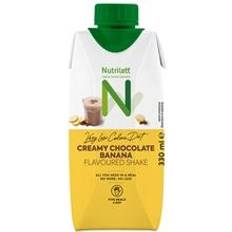 Bananer Vægtkontrol & Detox Nutrilett Creame Chocolate Banana Shake 330ml 1 stk