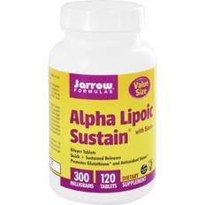 Vitamins & Supplements Jarrow Formulas Alpha Lipoic Sustain 300mg with Biotin 120 tablets