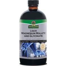 Vitamine & Nahrungsergänzung Nature's Answer Liquid Magnesium Malate and Glycinate, Natural Tangerine Flavor (480 ml)