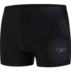 Speedos Badebukser Speedo Hexagonal Tech Placement Aquashort - Black/Grey