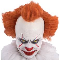 Halloween Perruques Courtes Carnival perruque front latex clown film cheveux roux 02277