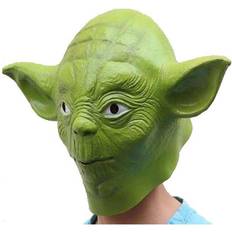 Gummi/Latex Maskerad Ansiktsmasker Yoda Mask