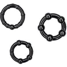 Scala Svarta penisringar 3-pack