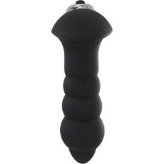 S Pleasures Anal plug Bubble Black Black/Silver