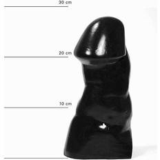 26cm dildo Sexleksaker All Black Anal Dildo 26 cm