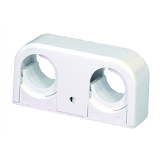 Purus Rørbærer Dobbelt Hvid Cc40 18-22 Mm