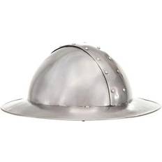 Medieval Knight Helmet Antique Replica Larp Silver Steel