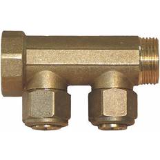 PETTINAROLI 3/4'' fordelerrør med 2x1/2'' studse, 15 mm