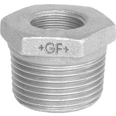 +GF+ Nippelmuffe Galvaniseret Koncentrisk 3/4x3/8