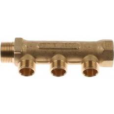 Solar Plus Fordelerrør 3/4" Med 3-studse