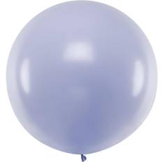 Plastic Latex ballonnen PartyDeco Mega Ballon Pastel Lila 1m