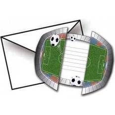 Folat Creative Football Theme Invitations Set of 8