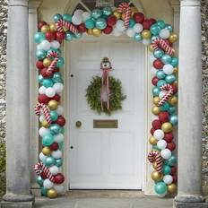 Balloon Arches Door Christmas Mix