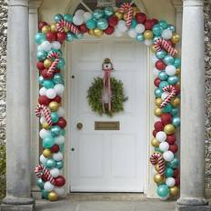 Natale Archetti di Palloncini Ginger Ray Balloon Arches Door Christmas Mix