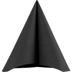 Table Napkins, size 40x40 cm, 60 g, black, 20 pc/ 1 pack