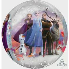 Frost Dyre- & Figurballoner Amscan Frost 2 Orbz ballon, ø38 cm 1 stk