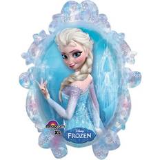 Frost Dyre- & Figurballoner Amscan SuperShape folie ballon Frozen Elsa (63x78cm)