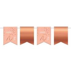 Folat Flagguirlande 70 År Lush Blush