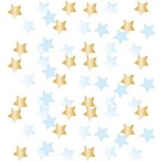 Blå Konfetti Amscan 9910306 9910306-Blue 1st Birthday Star Table Confetti-14g, Blue