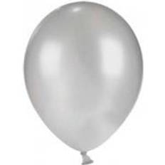 Sølv Latexballoner PartyDeco Sølv Ballon 10 stk