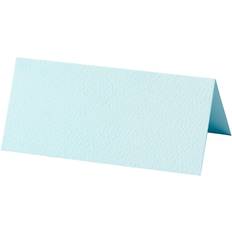 Place cards, size 9x4 cm, 220 g, light blue, 20 pc/ 1 pack